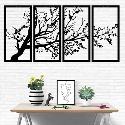 Capturing Nature's Elegance with Tree Metal Wall Art