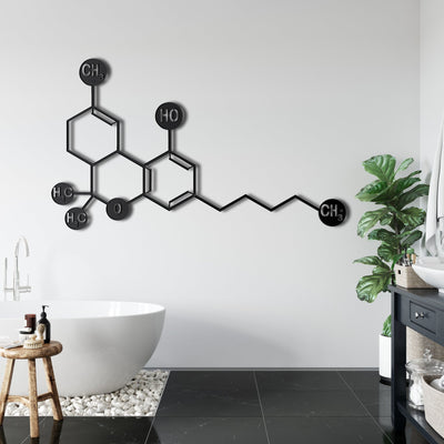10 wunderschöne Metall-Wandkunst-Ideen für Ihr Badezimmer