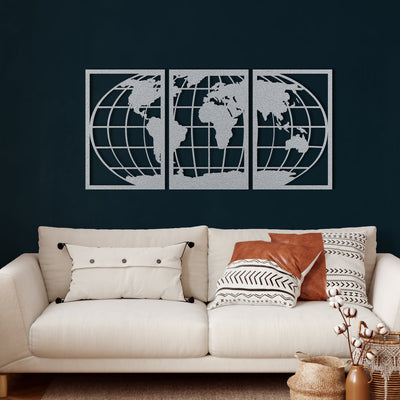 Weltkarten-Wanddekoration: Bringen Sie die Wanddekoration auf die nächste Ebene