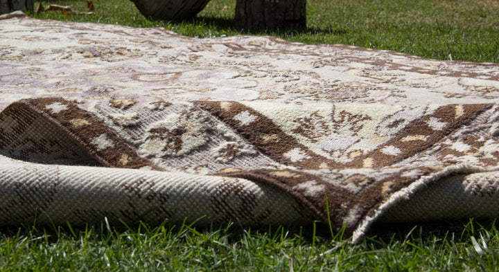 Vintage Carved Handmade Unique Rug  5'11'' X 9'10''