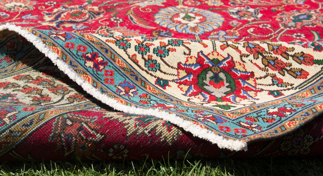 Vintage Oriental Premium Handmade Unique Rug  9'7'' X 13'3''