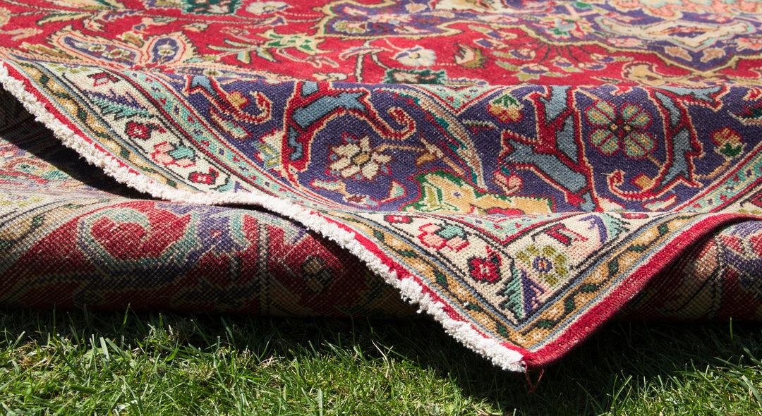 Vintage Oriental Premium Handmade Unique Rug  9'10'' X 12'10''