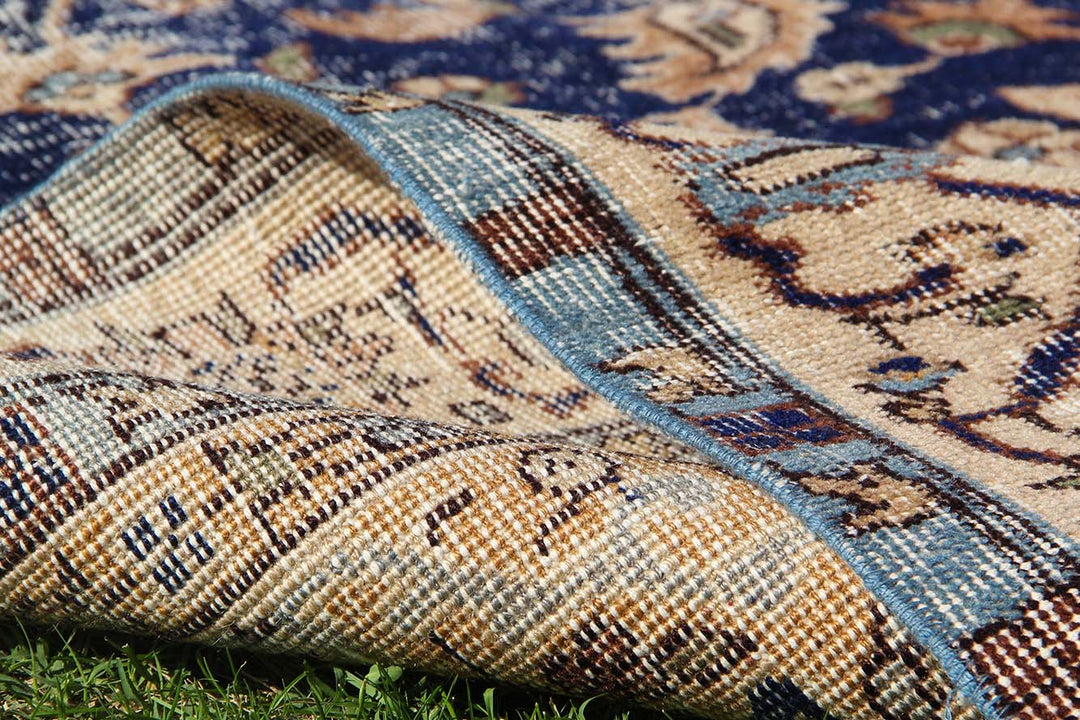 Vintage Handmade Unique Rug Retro 6'5'' X 8’11''