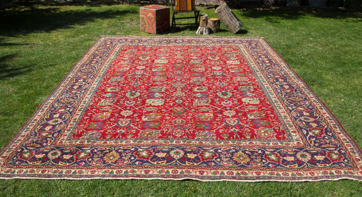 Vintage Oriental Premium Handmade Unique Rug  9'8'' X 12'10''