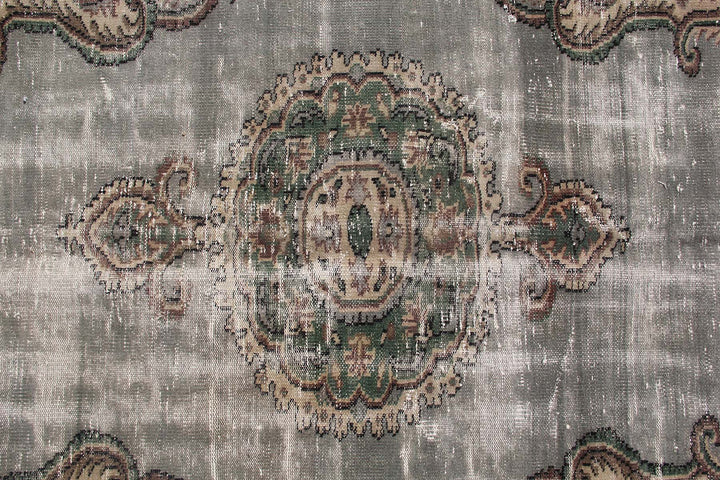 Vintage Handmade Unique Rug  5'10'' X 9'6''