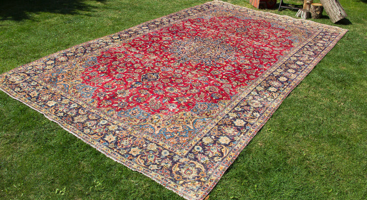 Vintage Oriental Premium Handmade Unique Rug  9'3'' X 15'5''