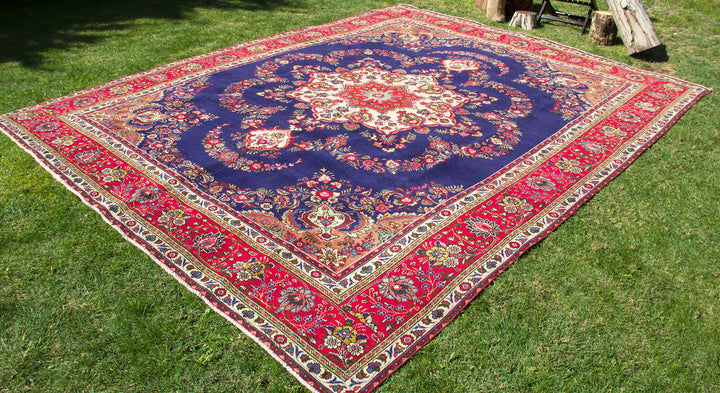 Vintage Oriental Premium Handmade Unique Rug  9'8'' X 12'8''
