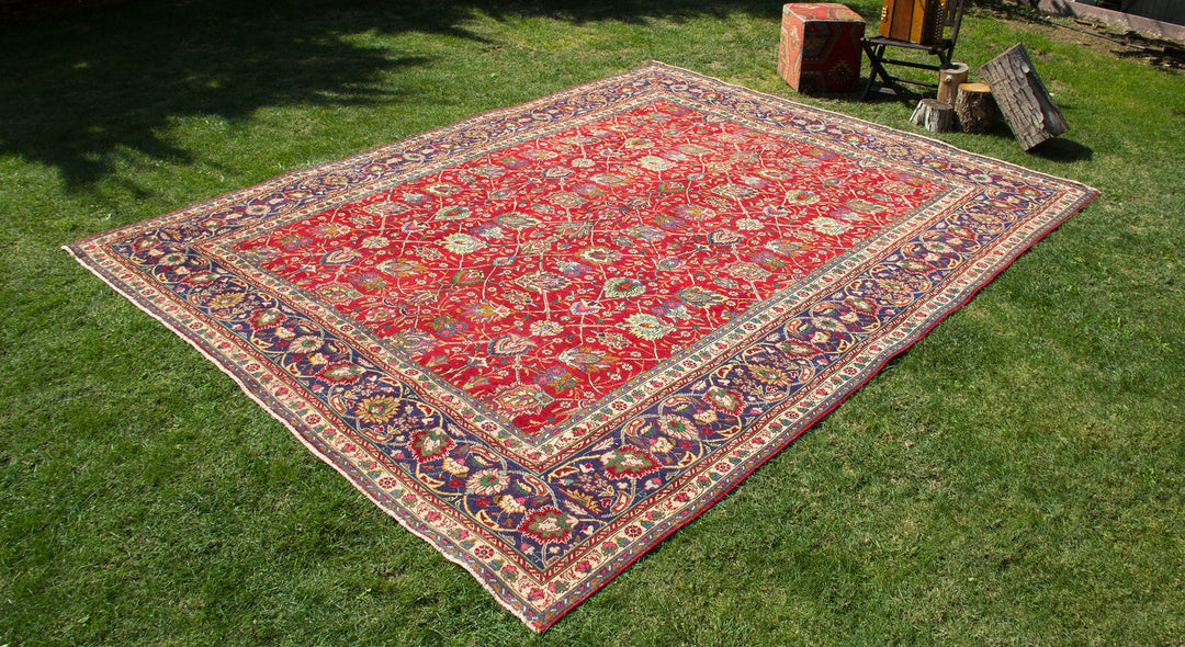 Vintage Oriental Premium Handmade Unique Rug  9'8'' X 12'10''
