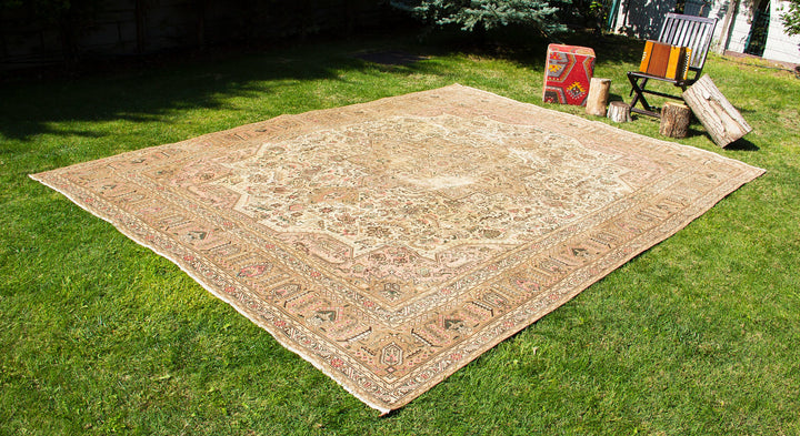 Vintage Oriental Premium Handmade Unique Rug  9'6'' X 12'8''