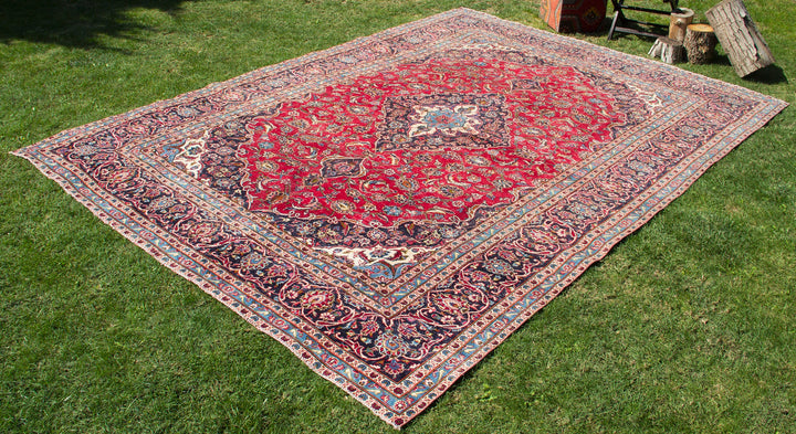 Vintage Oriental Premium Handmade Unique Rug  9'3'' X 12'10''