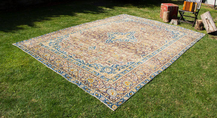 Vintage Oriental Premium Handmade Unique Rug  8'11'' X 12'4''