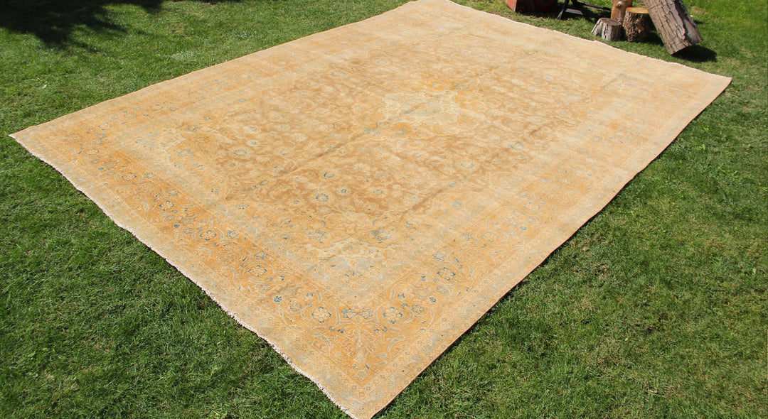 Vintage Oriental Premium Handmade Unique Rug  9'3'' X 13'3''