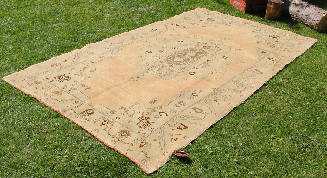 Heritage Handmade Unique Rug  5'7'' X 9'0''