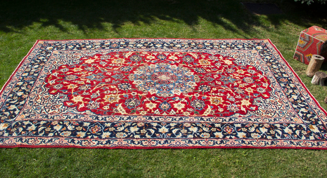 Vintage Oriental Premium Handmade Unique Rug  8'0'' X 13'6''