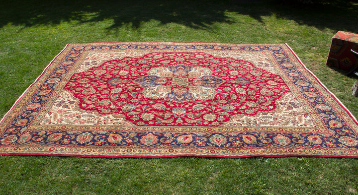 Vintage Oriental Premium Handmade Unique Rug  9'9'' X 12'10''