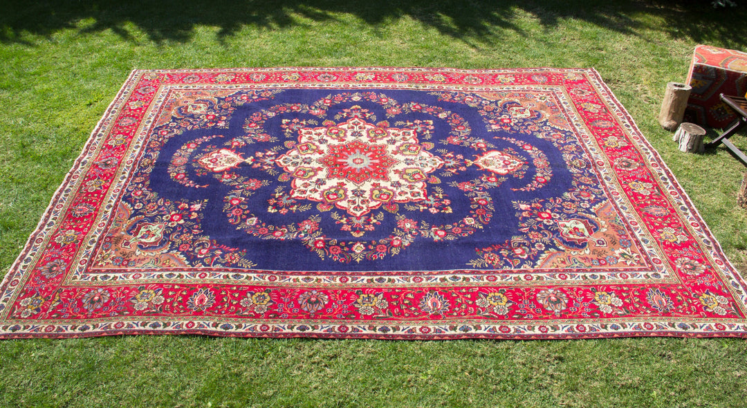 Vintage Oriental Premium Handmade Unique Rug  9'8'' X 12'8''