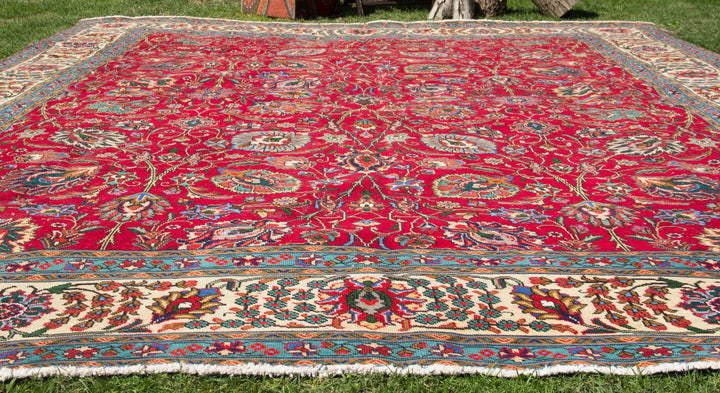 Vintage Oriental Premium Handmade Unique Rug  9'7'' X 13'3''