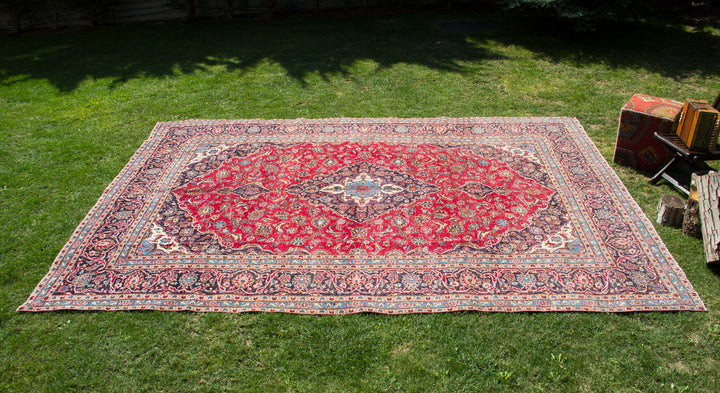 Vintage Oriental Premium Handmade Unique Rug  9'3'' X 12'10''