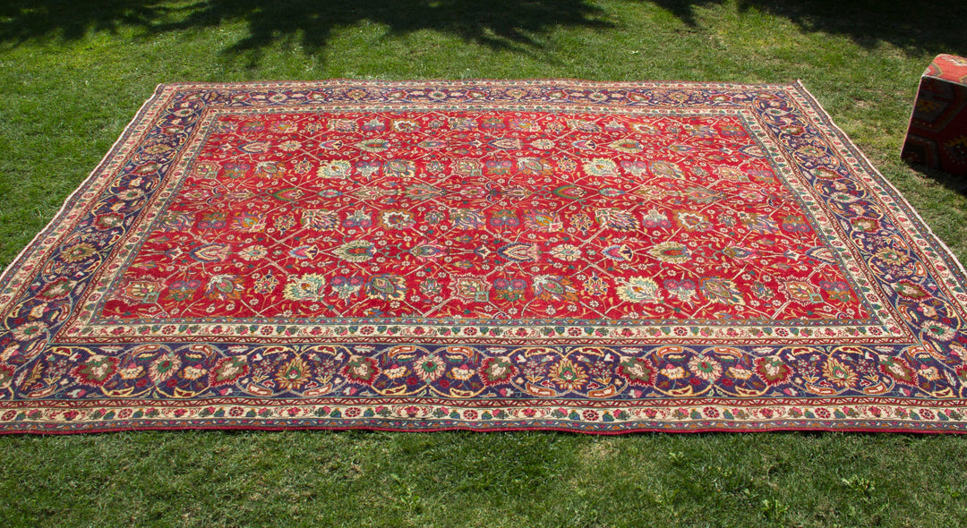 Vintage Oriental Premium Handmade Unique Rug  9'8'' X 12'10''