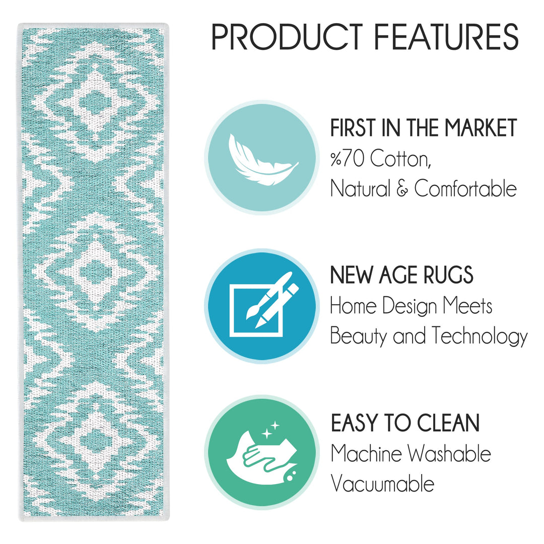 New Age Tetra One Color Design 9" X 28" Stair Treads