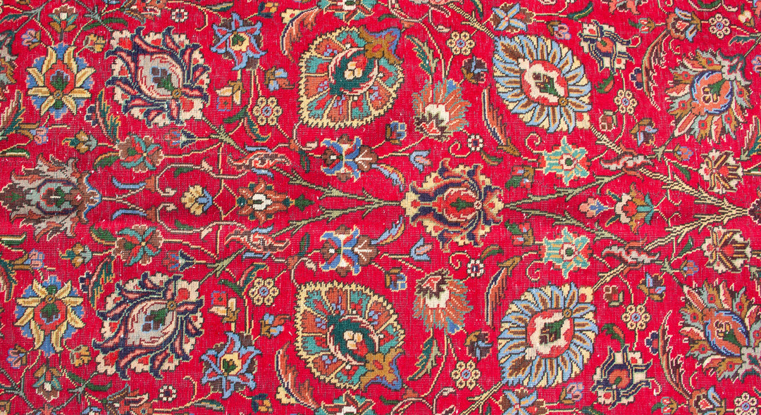 Vintage Oriental Premium Handmade Unique Rug  9'7'' X 13'3''