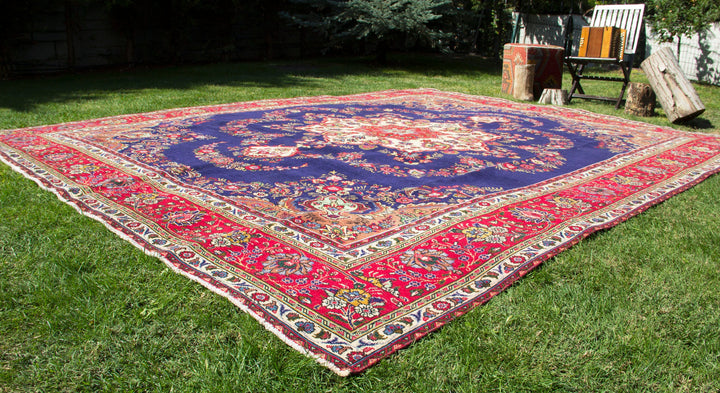 Vintage Oriental Premium Handmade Unique Rug  9'8'' X 12'8''