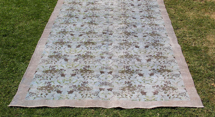 Vintage Handmade Unique Rug  6'2'' X 10'3''