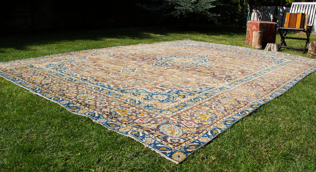 Vintage Oriental Premium Handmade Unique Rug  8'11'' X 12'4''