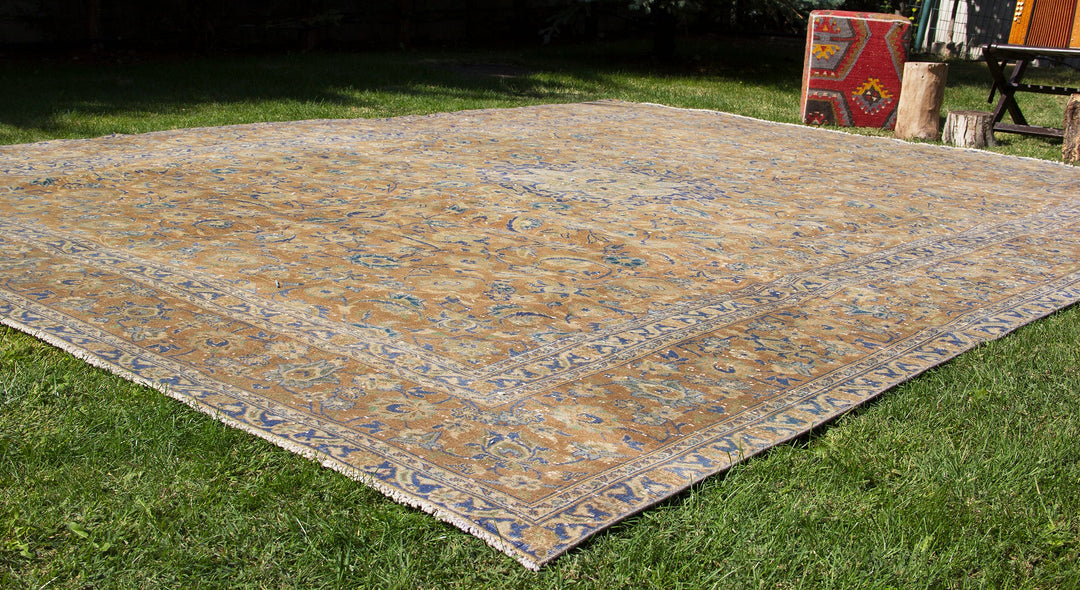 Vintage Oriental Premium Handmade Unique Rug  9'9'' X 13'2''