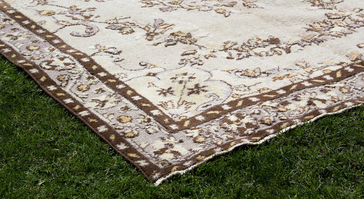 Vintage Carved Handmade Unique Rug  5'11'' X 9'10''