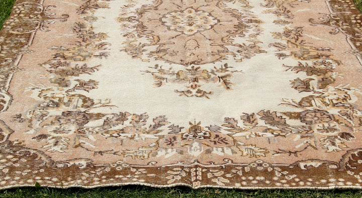 Vintage Handmade Unique Rug  6'5'' X 9'7''