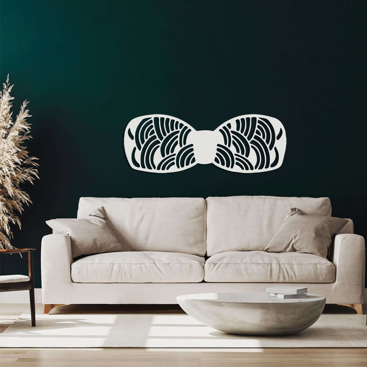 Ribbon Metal Wall Art - Decor available at Dekadron for $104.90