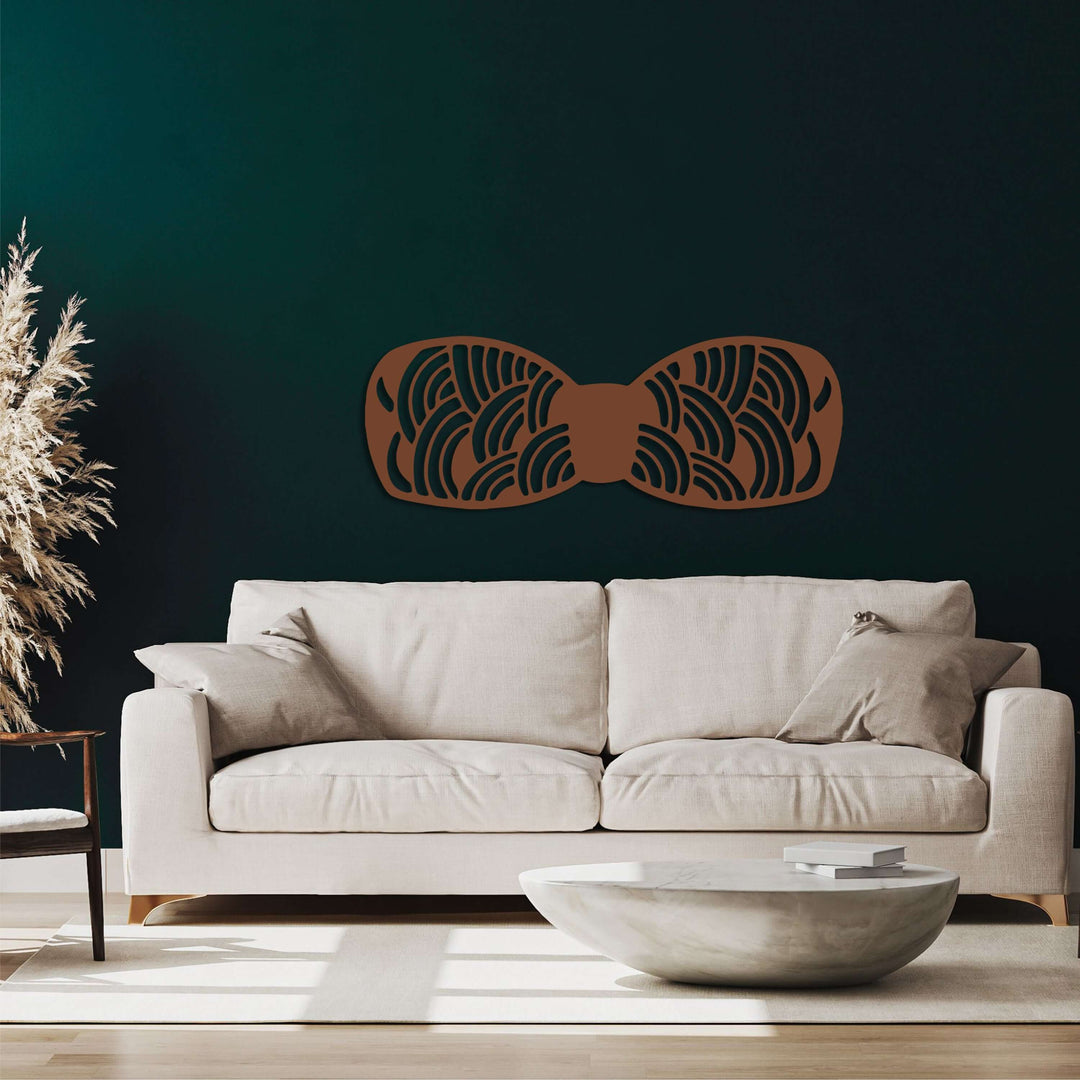 Ribbon Metal Wall Art - Decor available at Dekadron for $104.90