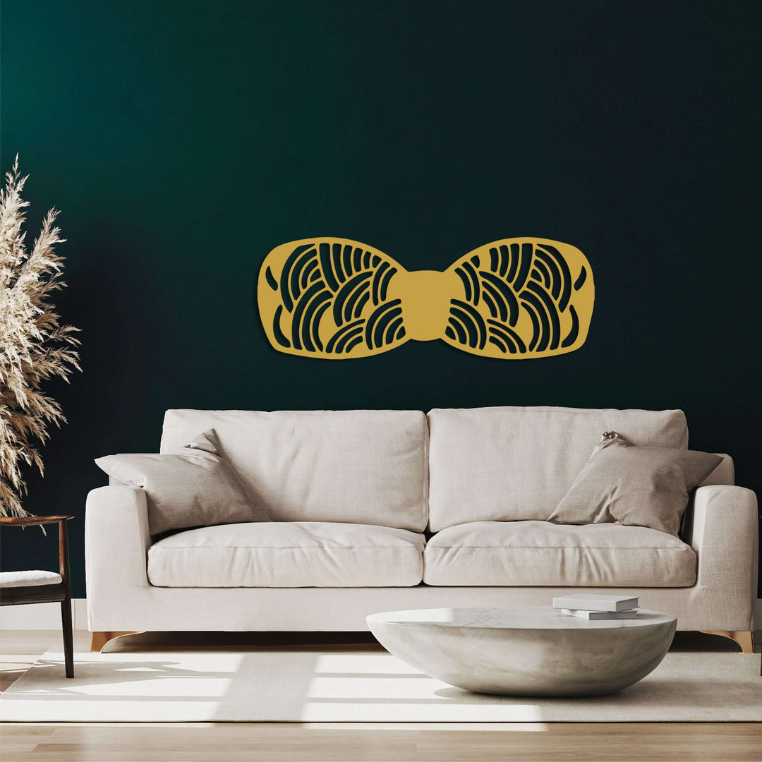 Ribbon Metal Wall Art - Decor available at Dekadron for $104.90