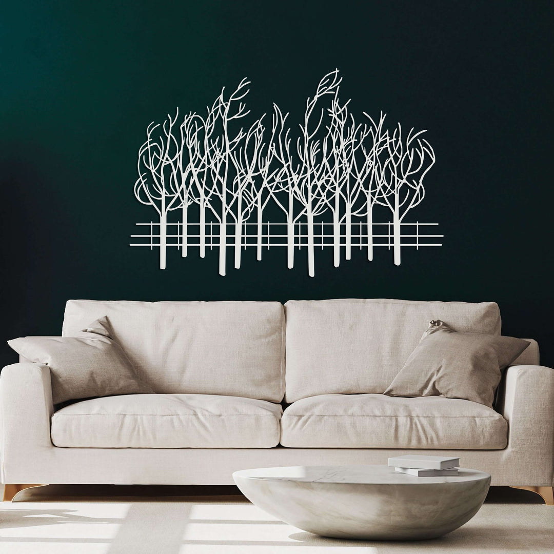 Yarn Forest Metal Wall Art - Decor available at Dekadron for $164.90