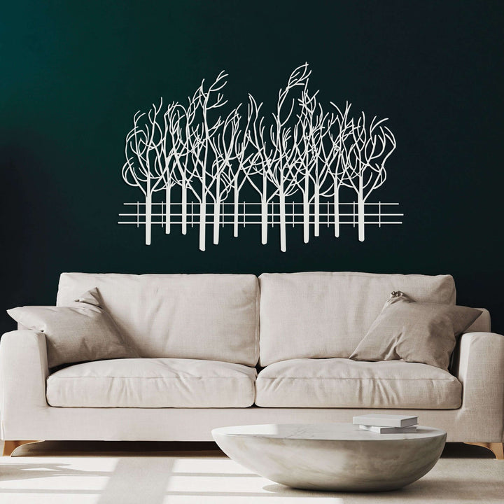 Yarn Forest Metal Wall Art - Decor available at Dekadron for $164.90