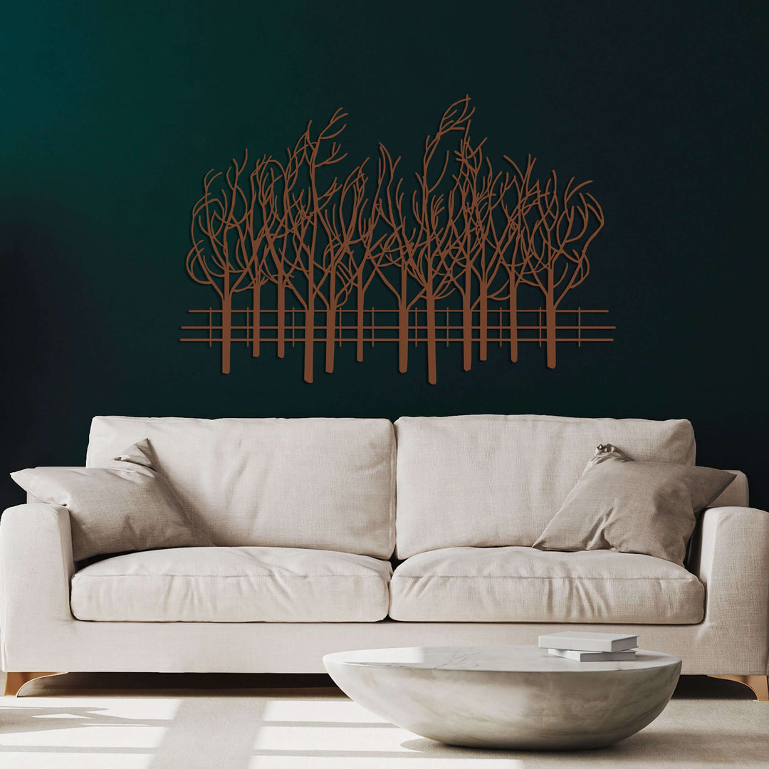 Yarn Forest Metal Wall Art - Decor available at Dekadron for $164.90