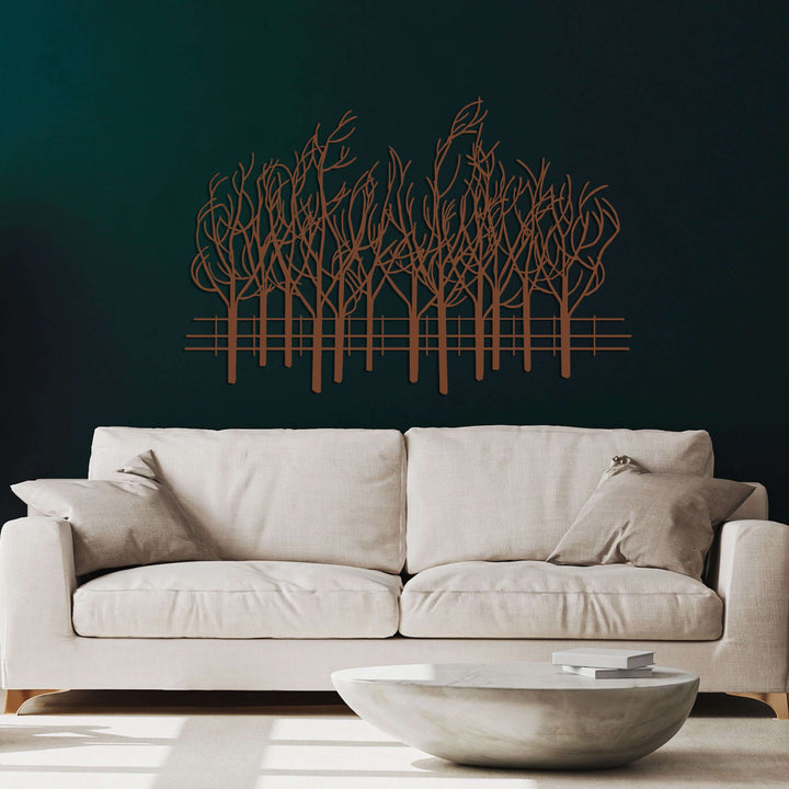 Yarn Forest Metal Wall Art - Decor available at Dekadron for $164.90