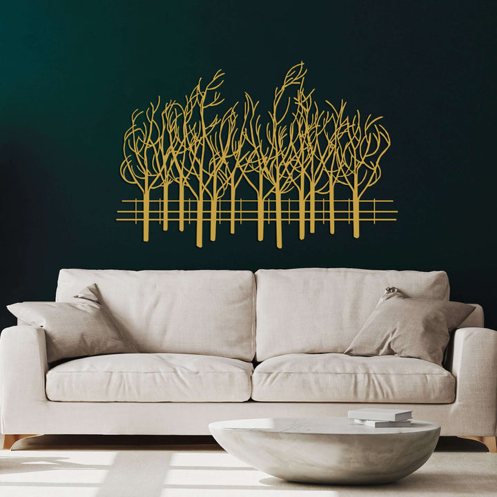 Yarn Forest Metal Wall Art - Decor available at Dekadron for $164.90