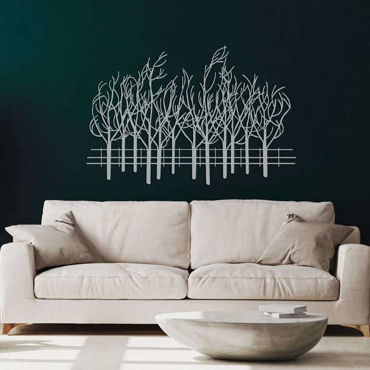 Yarn Forest Metal Wall Art - Decor available at Dekadron for $164.90