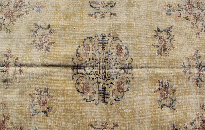 Vintage Handmade Unique Rug  5'8'' X 9'0''