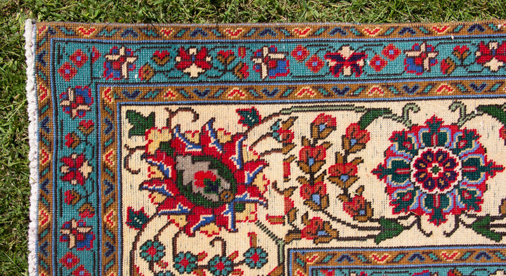 Vintage Oriental Premium Handmade Unique Rug  9'7'' X 13'3''
