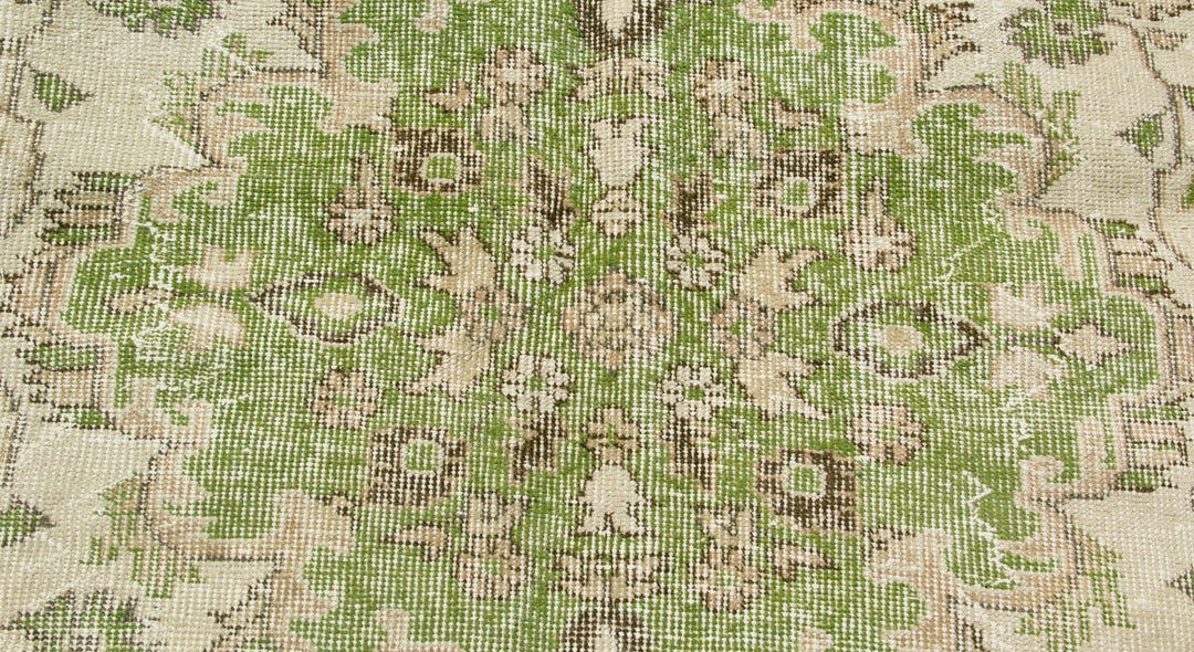 Vintage Handmade Unique Rug  4'8'' X 6'7''