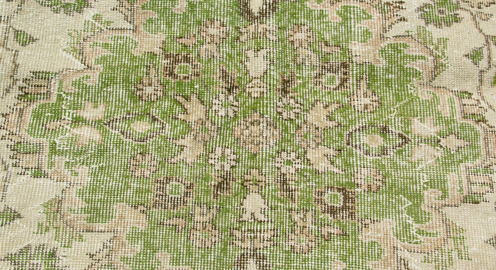 Vintage Handmade Unique Rug  4'8'' X 6'7''