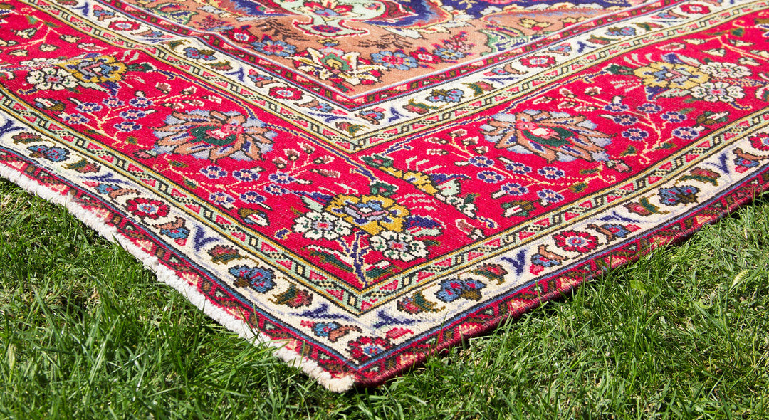 Vintage Oriental Premium Handmade Unique Rug  9'8'' X 12'8''