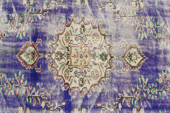 Vintage Handmade Unique Rug  5'1'' X 8'9''