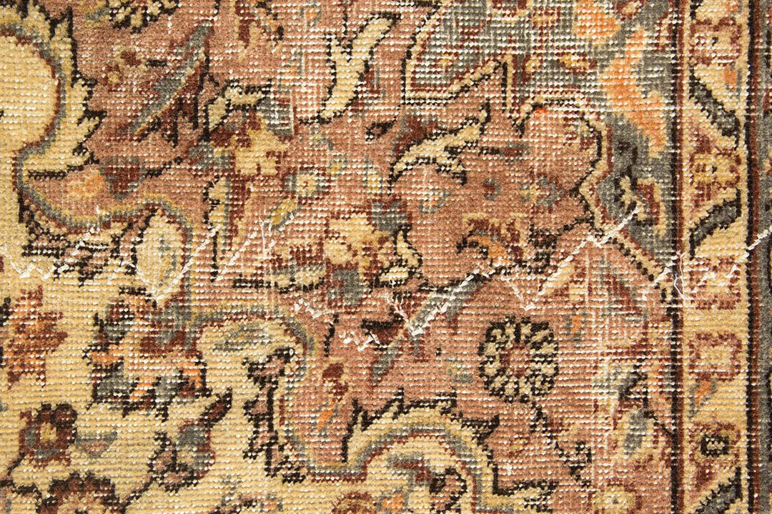 Vintage Handmade Unique Rug  5'2'' X 9'5''