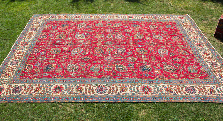 Vintage Oriental Premium Handmade Unique Rug  9'7'' X 13'3''