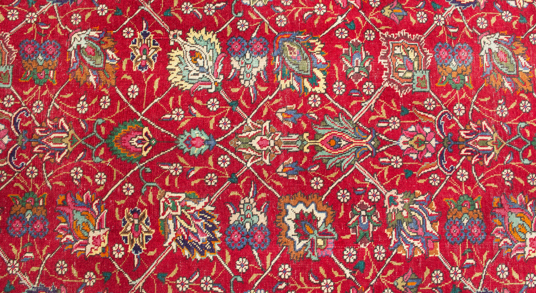 Vintage Oriental Premium Handmade Unique Rug  9'8'' X 12'10''