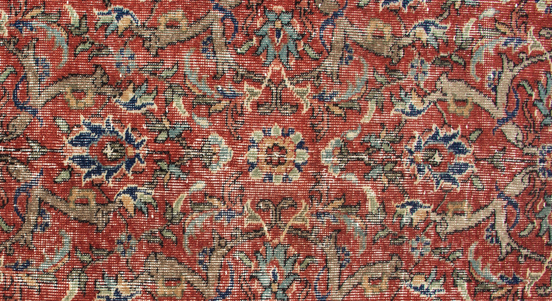 Vintage Handmade Unique Rug  5'3''  X  8'6''